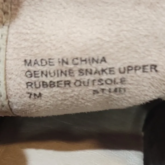 Michael Kors Genuine Snakeskin Heeled Boots - Picture 9 of 9